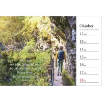 In deine Hand stell ich den Tag - Woche-Aufstellkalender