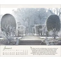 Wo Himmel und Erde sich zart berühren - Postkartenkalender