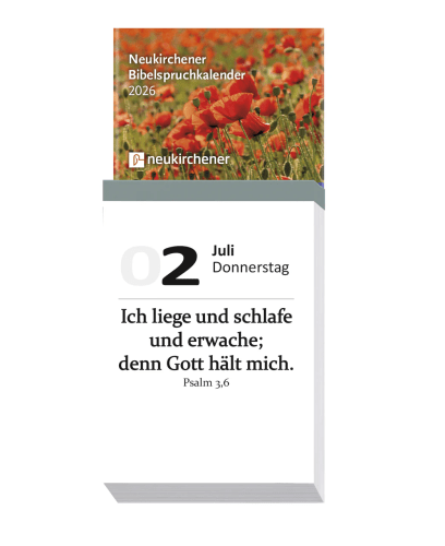 Neukirchener Bibelspruchkalender - Abreisskalender - Block mit 368 Blättern, zum Aufstellen oder...