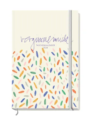 Vergissmeinnicht - Taschenkalender A6 - Der Taschenkalender für Hand und Wand