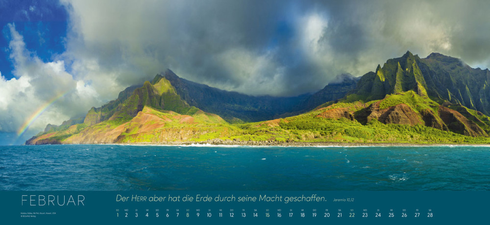 Ewigkeit im Herzen - Riesenpanoramakalender