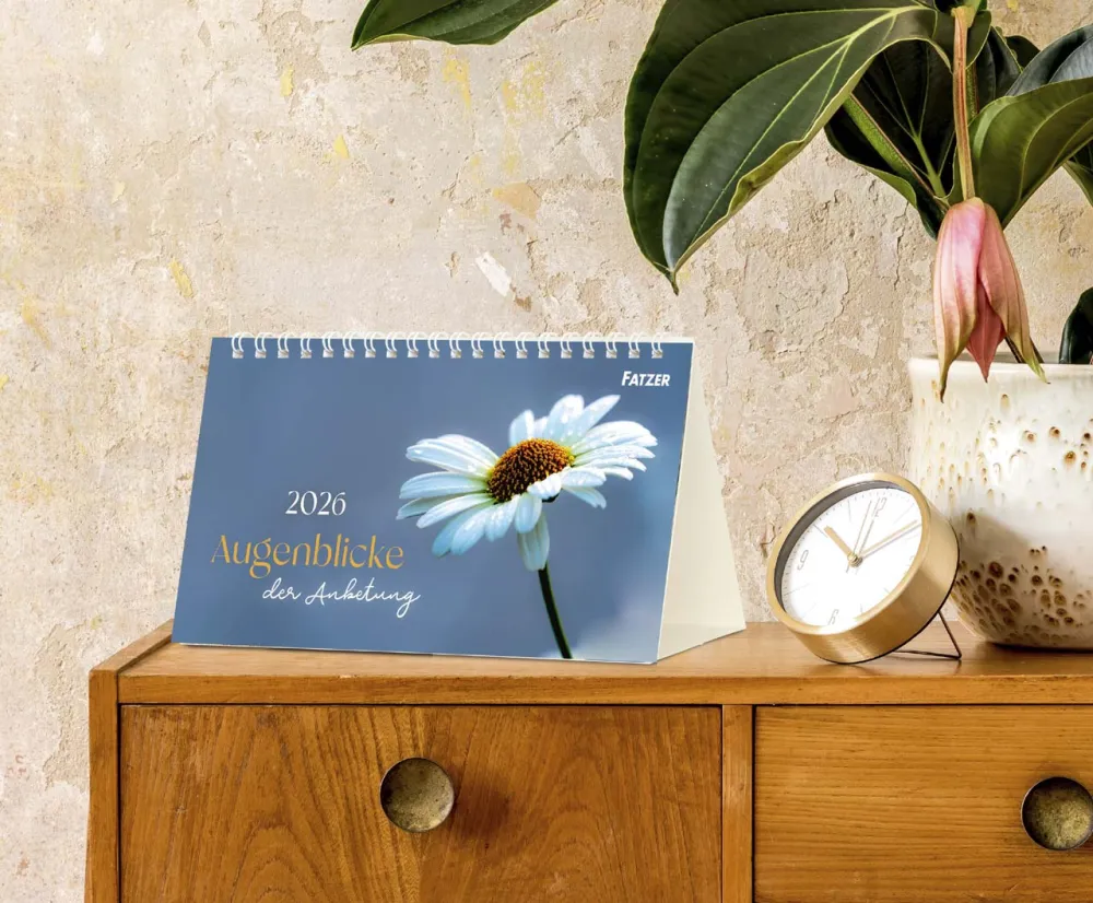 Augenblicke der Anbetung - Postkartenkalender mit Blumenfotos
