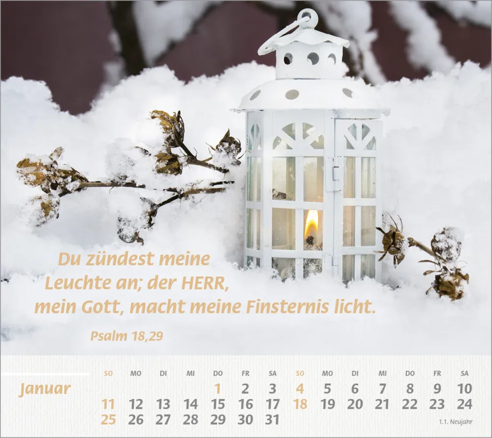 Du bist meine Stärke - Tischkalender