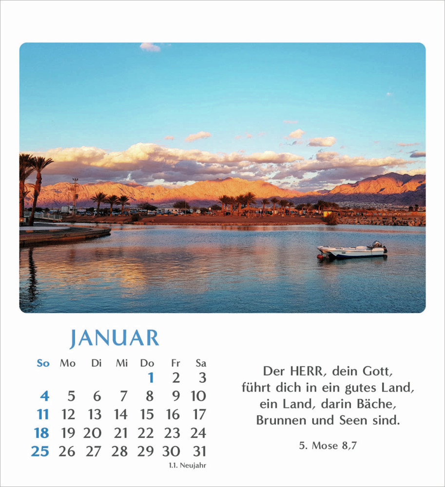 Geliebtes Israel - Tischkalender