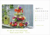 Die Güte Gottes preisen - Tischkalender quer
