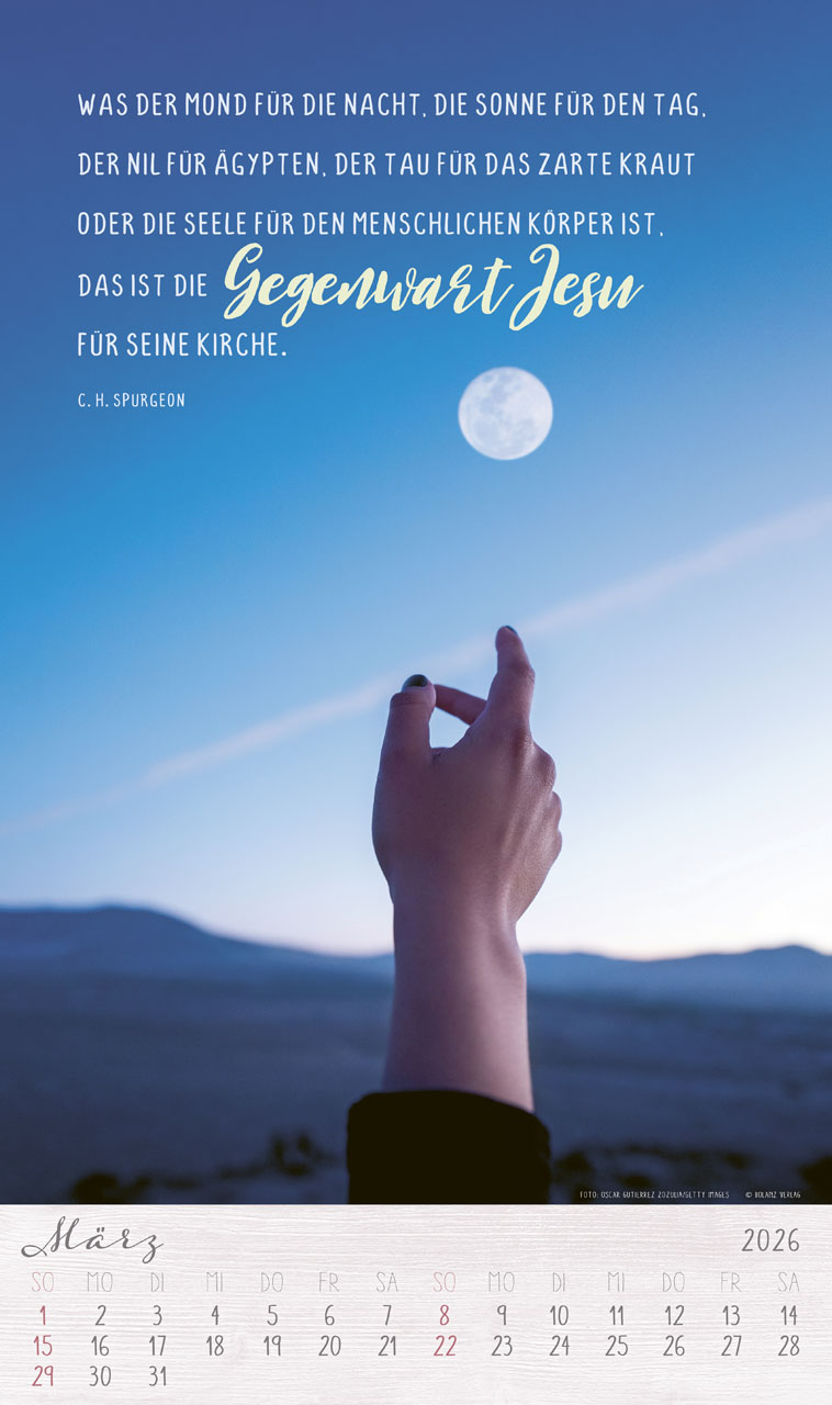 Kalender Mit Seiner Kraft durchs Jahr - Posterkalender