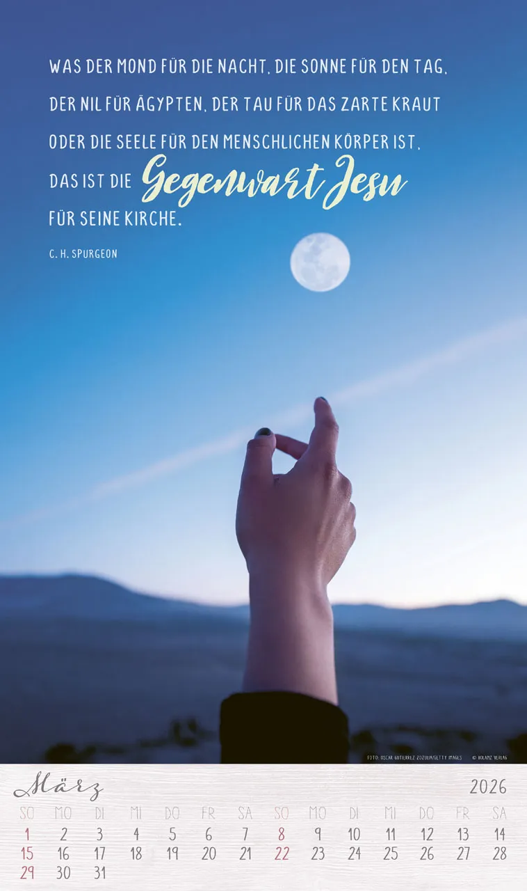 Kalender Mit Seiner Kraft durchs Jahr - Posterkalender