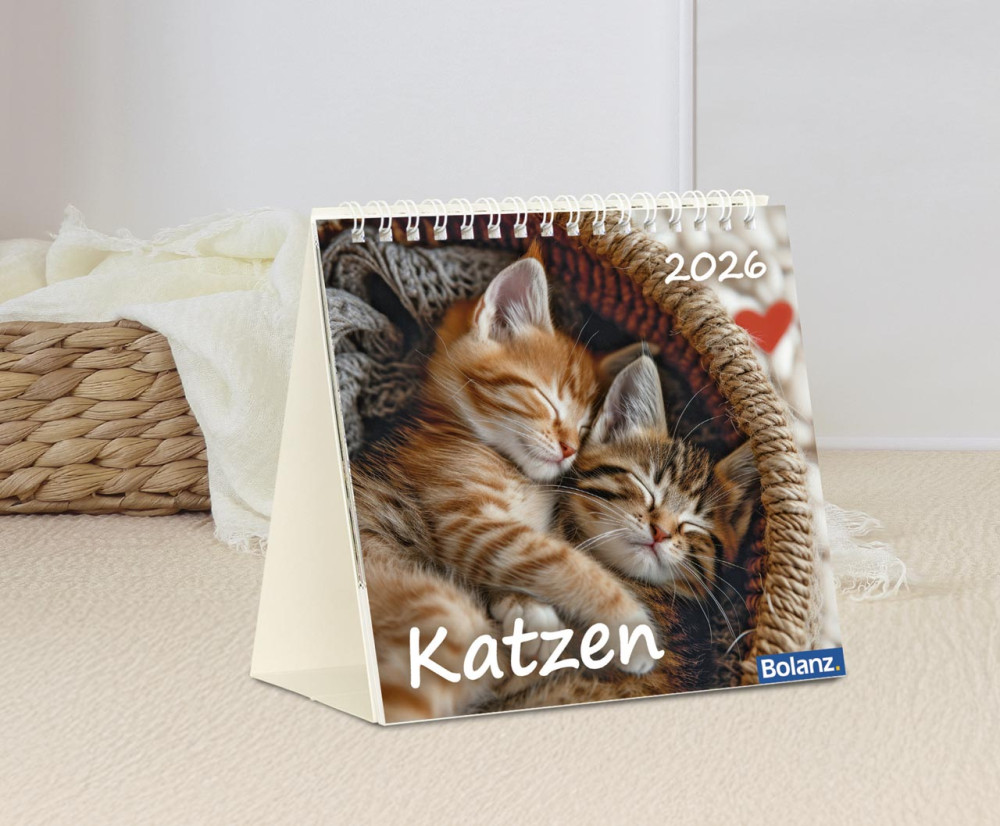 Kalender Katzen - Tischkalender