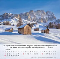 Berge - Tischkalender