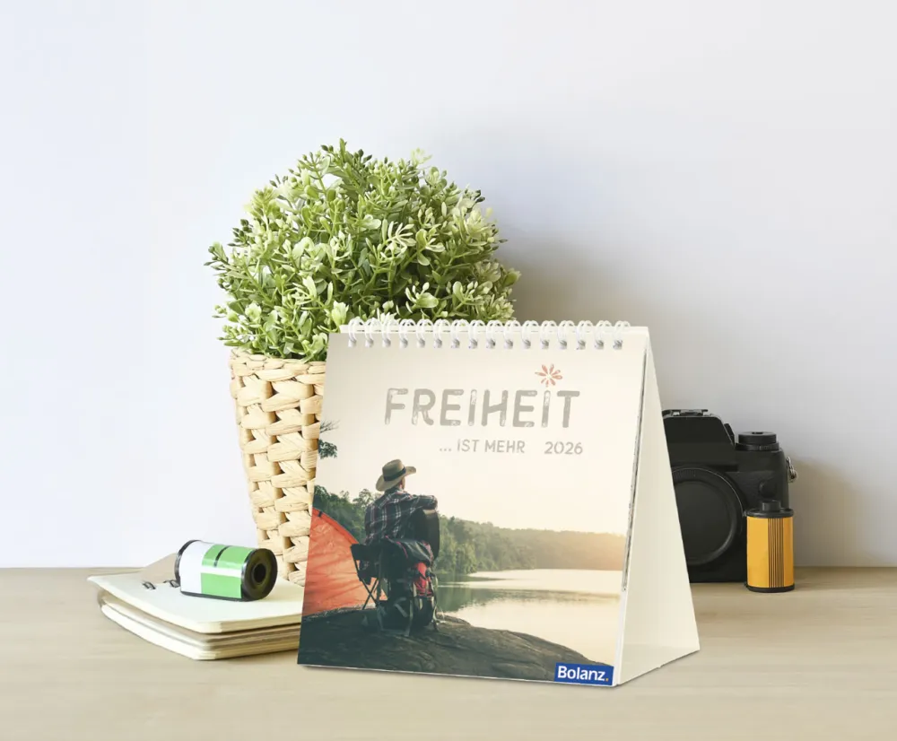 Kalender Freiheit - Tischkalender