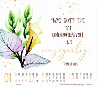 Kalender Geschützt in seiner Hand - Minikalender