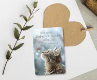 Kalender Kärtchen - Katze (Jahreskalender)