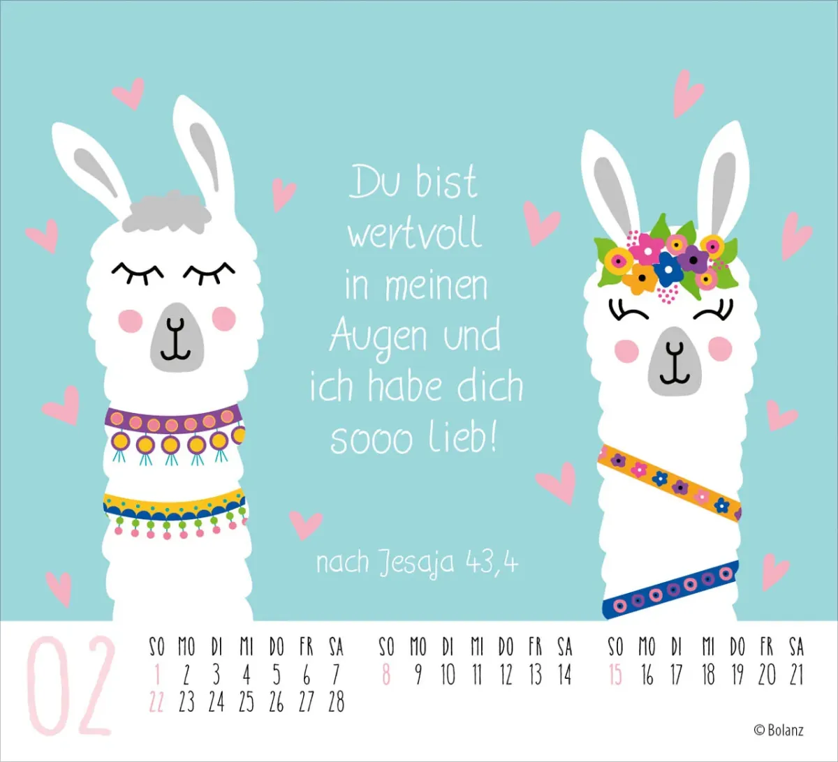 Kalender Freunde fürs Leben - Minikalender