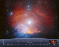 Kalender Du bist nicht fern - Das Universum - ein Gedanke Gottes, Panorama-Super-Wandkalender
