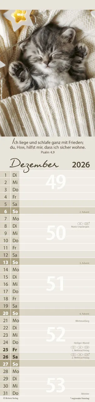 Für Euch - Streifenterminkalender