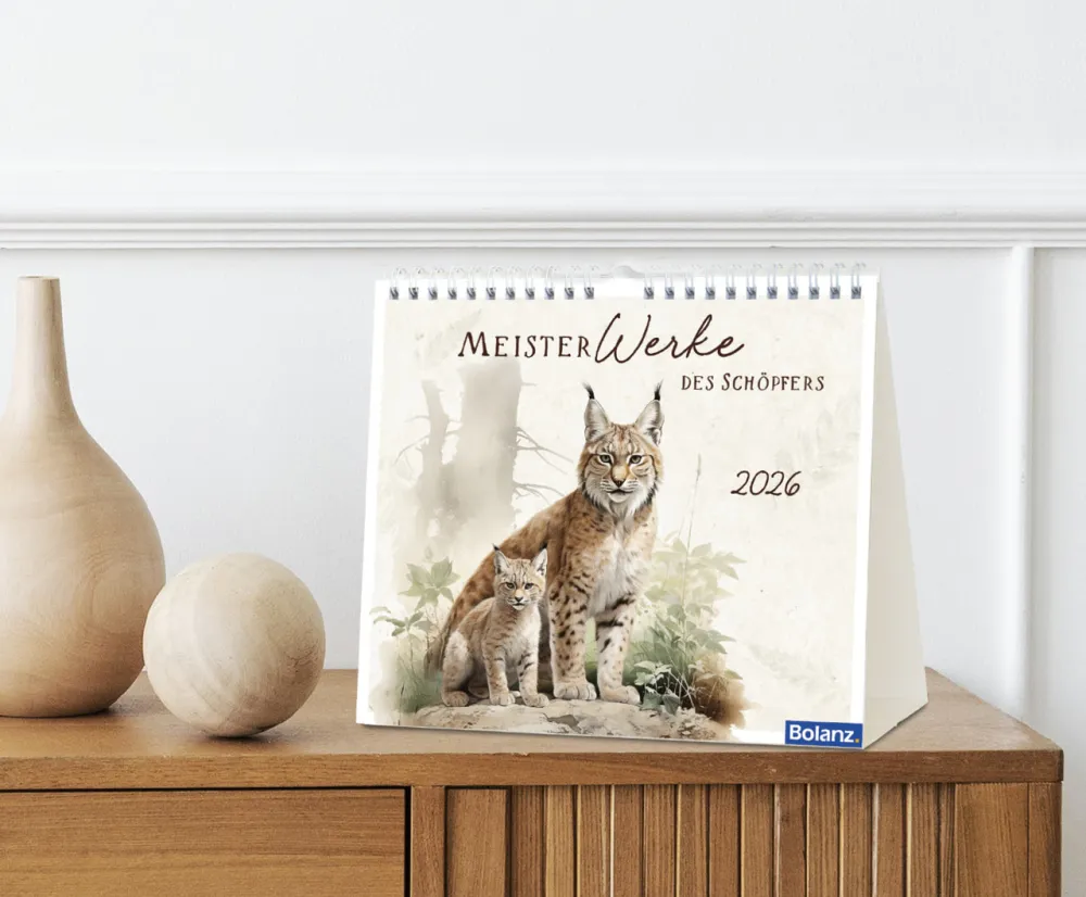 MeisterWerke des Schöpfers - Tischkalender