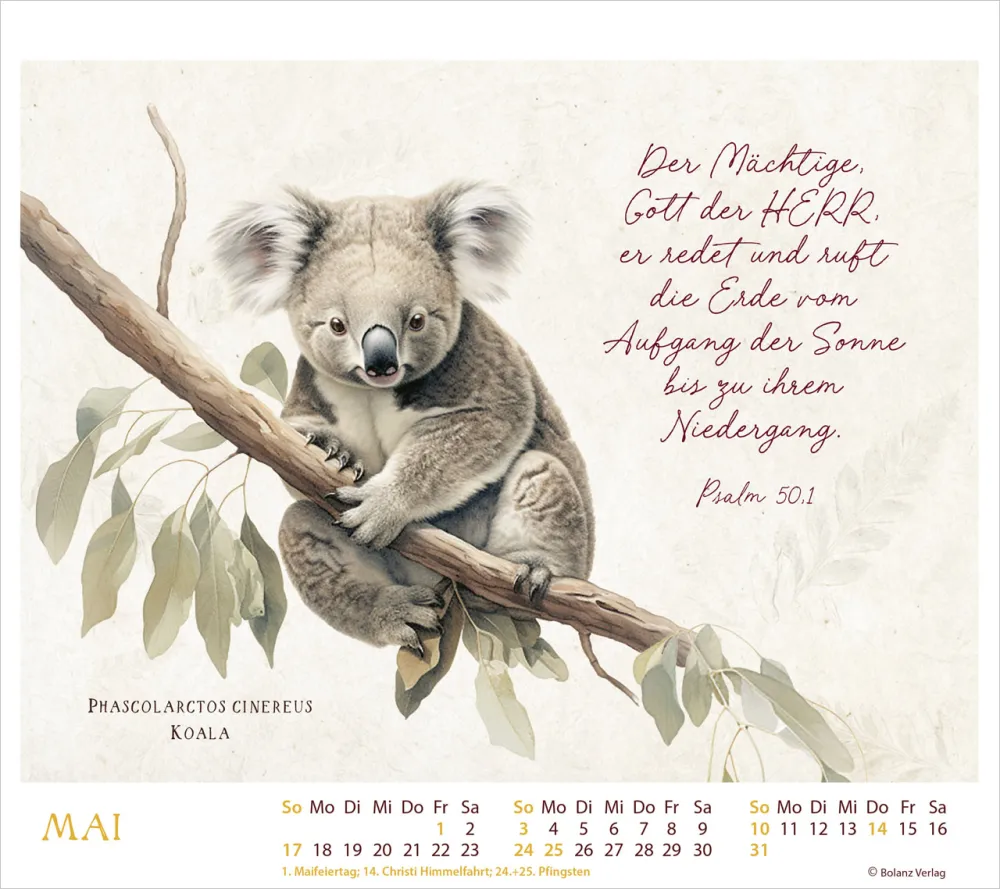 KunstWerke des Schöpfers - Minikalender