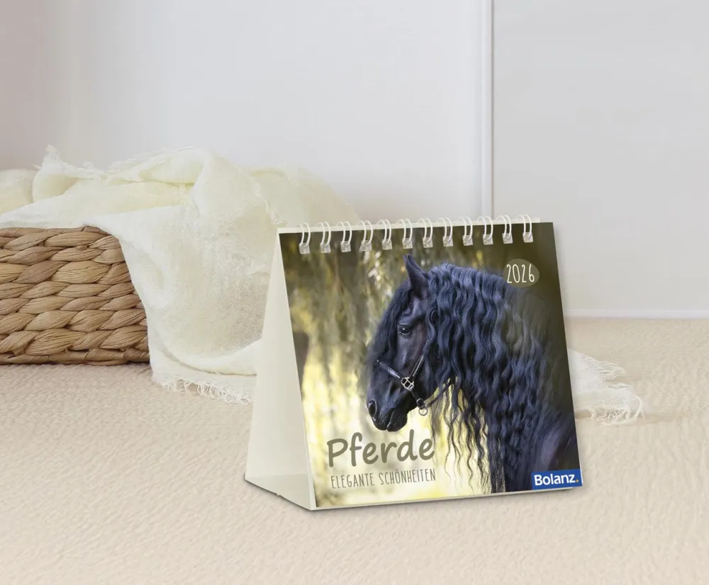 Kalender Pferde - Elegante Schönheiten - Minikalender