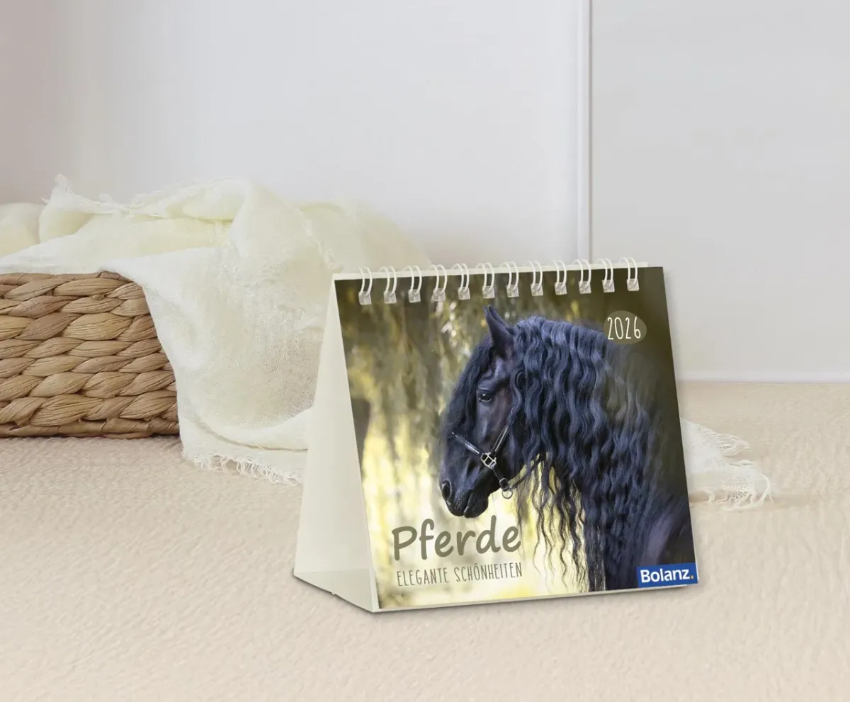 Kalender Pferde - Elegante Schönheiten - Minikalender