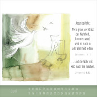 Immerwährender Tischkalender Hoffnung und Leben - Künstler-Edition - Kalender von Simone Riedel