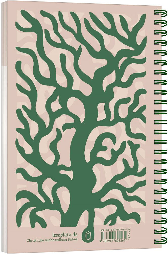 Stille Zeit mit Dir - Notizbuch - Motiv "Koralle Matisse"