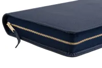 Étui pour Bible Schlachter 2000 édition de poche - Cuir de vachette, grain fin, noir