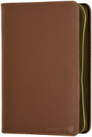 Étui pour Bible « Kansas » pour Bible d'étude MacArthur - cuir véritable rustique et résistant