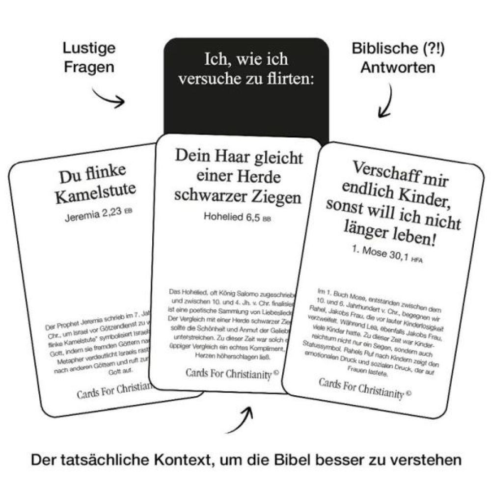 Cards for Christianity - Das Kartenspiel für mehr Humor im christlichen Glauben