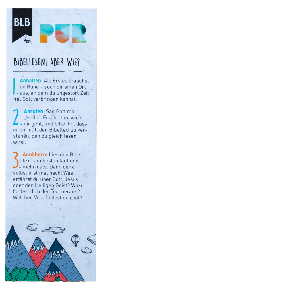 Lesezeichen Pur - Zielgruppe: Jugendliche