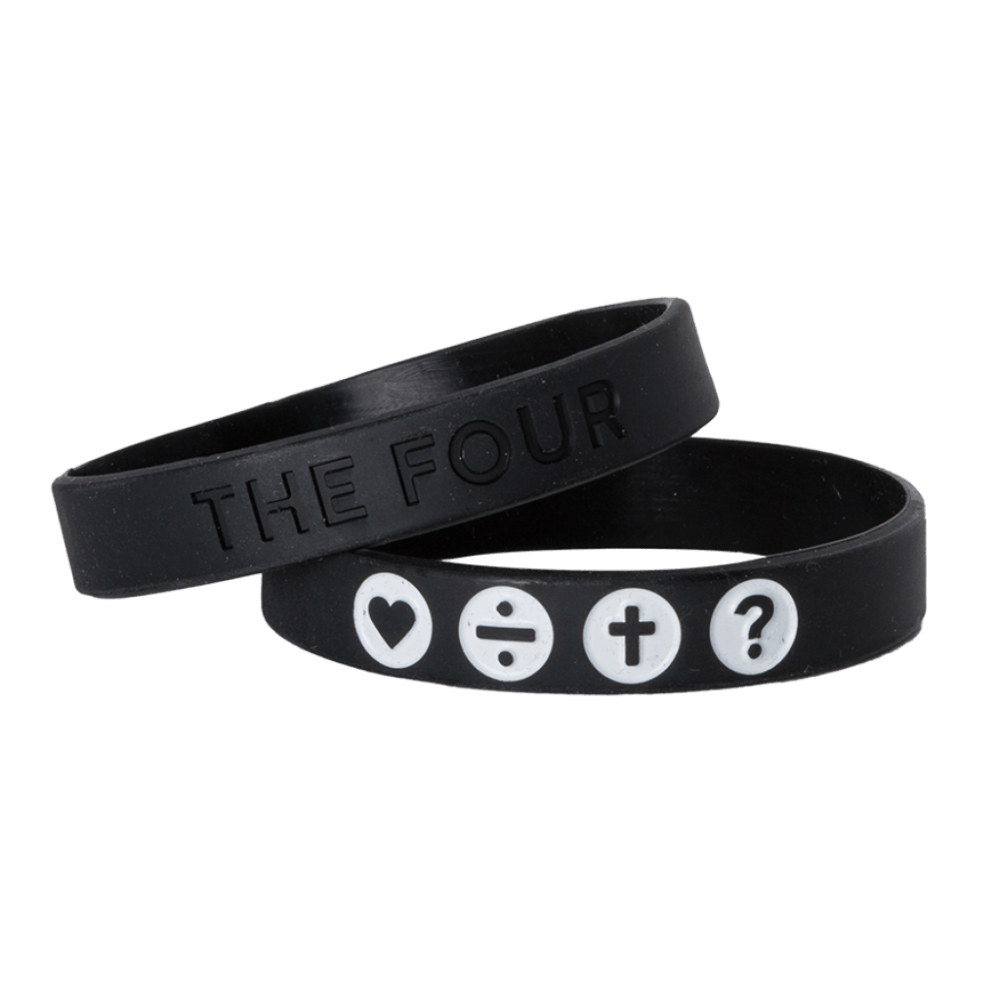 THE FOUR - ARMBAND SCHWARZ 190MM