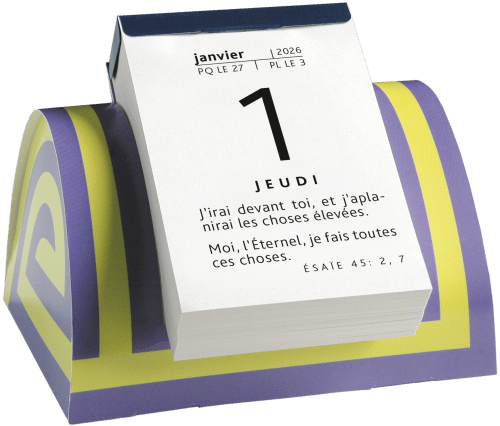Calendrier Parole pour aujourd'hui - de table, modèle 2