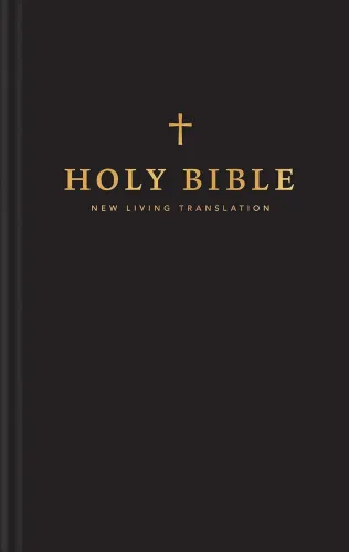 Anglais, Bible, New Living Translation, rigide noire - NLT Church Bible (Hardcover, Black)