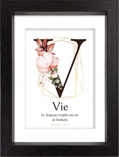 Mon cadre inspiration - V comme Vie