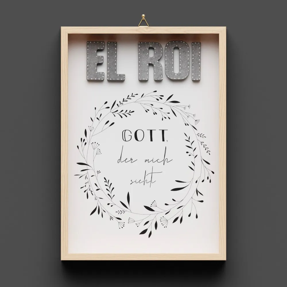 Cementini Wandbild EL ROI A4