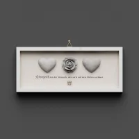 Cementini Wandbild Jer. 17,7-8 - Dekobild mit Aufhängung