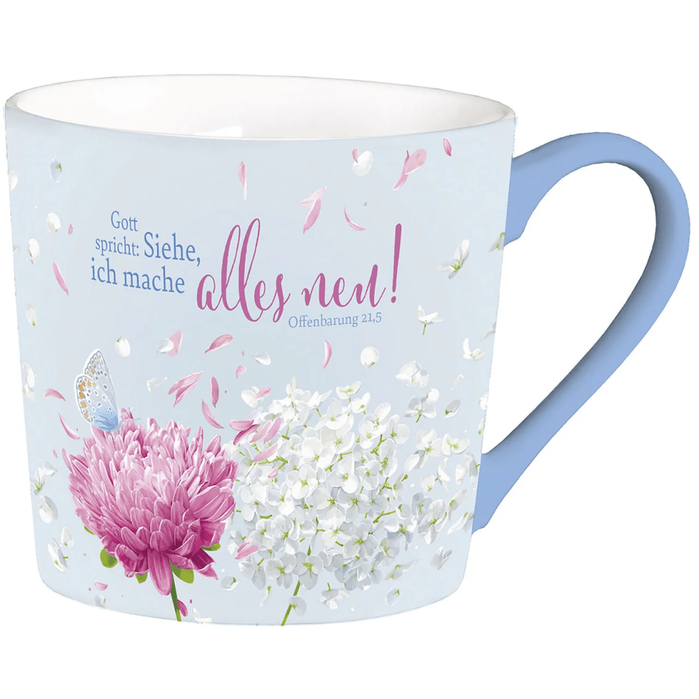 Gott spricht: Siehe, ich mache alles neu (Tasse) - Jahreslosung 2026