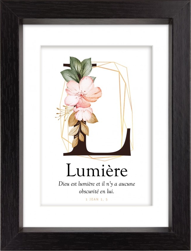 Mon Cadre Inspiration - L comme Lumière