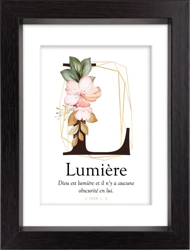 Mon Cadre Inspiration - L comme Lumière