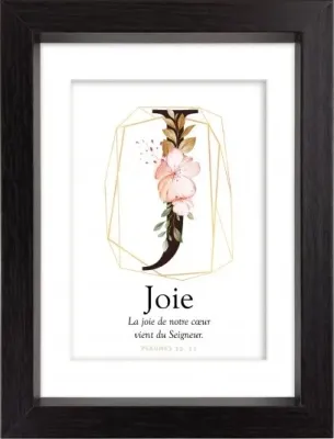 Mon cadre inspiration - J comme Joie