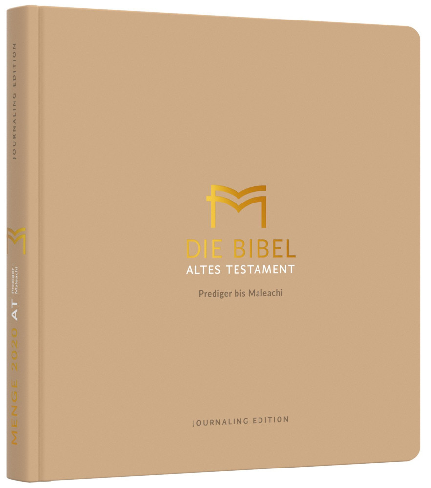 Bibel Menge 2020 AT, Schreibrand - Prediger bis Maleachi - Journaling Edition