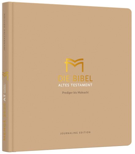 Bibel Menge 2020 AT, Schreibrand - Prediger bis Maleachi - Journaling Edition