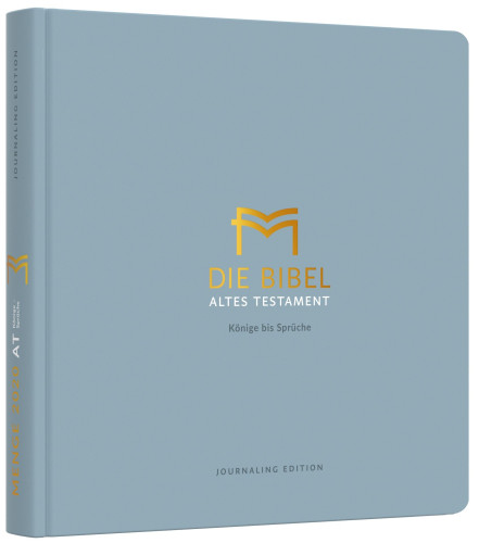 Bibel Menge 2020 AT, Schreibrand - Könige bis Sprüche - Journaling Edition