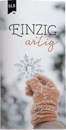 Einzigartig - Faltkarte