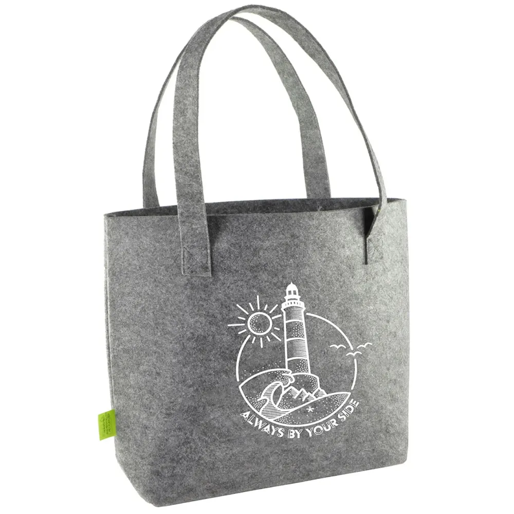 Always by your side - Shopper aus recyceltem PET-Filz