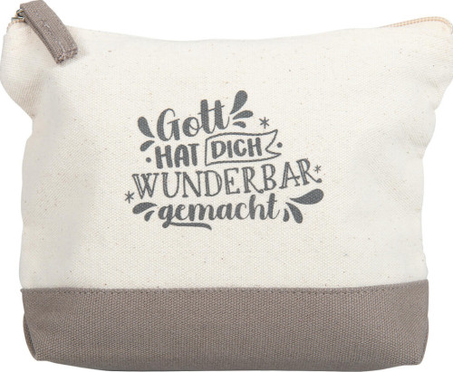 Gott hat dich wunderbar gemacht - Kosmetiktäschchen
