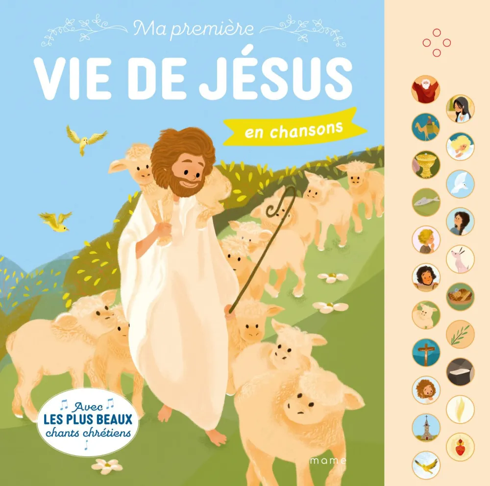 Ma première vie de Jésus en chansons - Collection Livres sonores