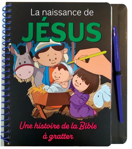 Naissance de Jésus (La) - Une histoire de la Bible à gratter