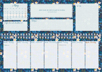 Meine fröhlich-bunte Segenswoche - Wochen-Tischkalender