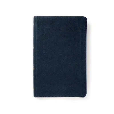 Anglais, Bible, King James Version, moyen format, similicuir bleu marinne - KJV Personal Size...