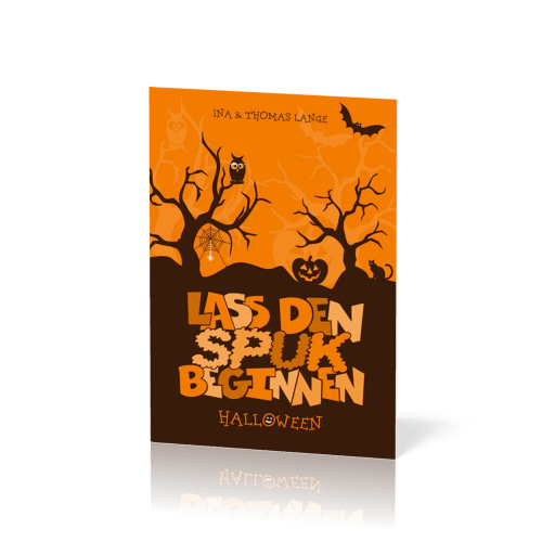 LASS DEN SPUK BEGINNEN - HALLOWEEN, VERTEILHEFT FÜR KINDER